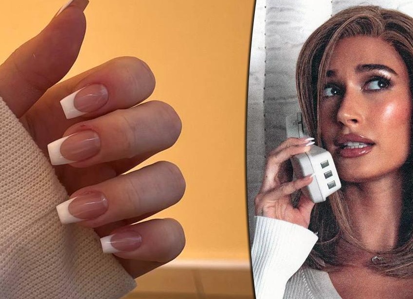 Как у мамы в молодости Хейли Бибер вернула в тренды маникюр нулевых