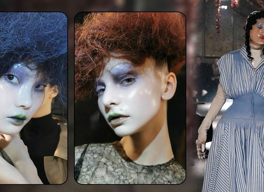 Как повторить стеклянный макияж в стиле Maison Margiela
