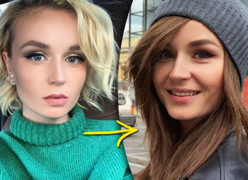 С русыми волосами Полина Гагарина выглядит как шестая из Ранеток