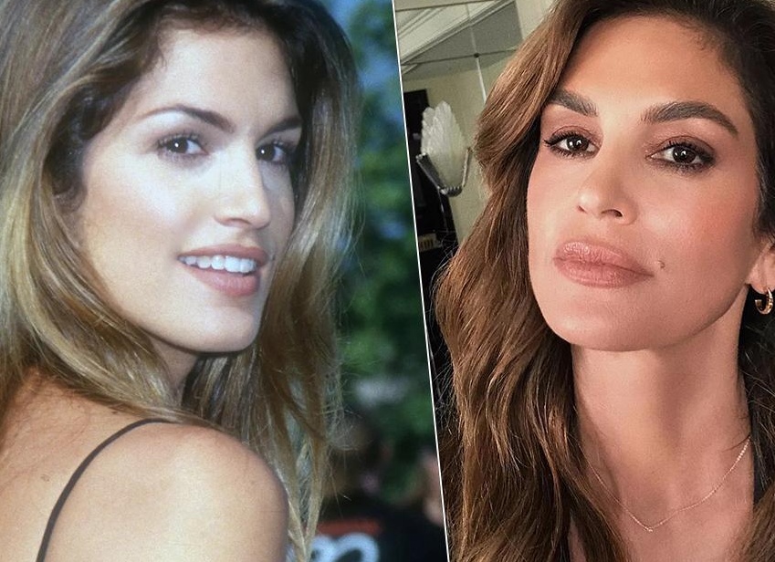 Губы как у супермодели повторяем за Синди Кроуфорд