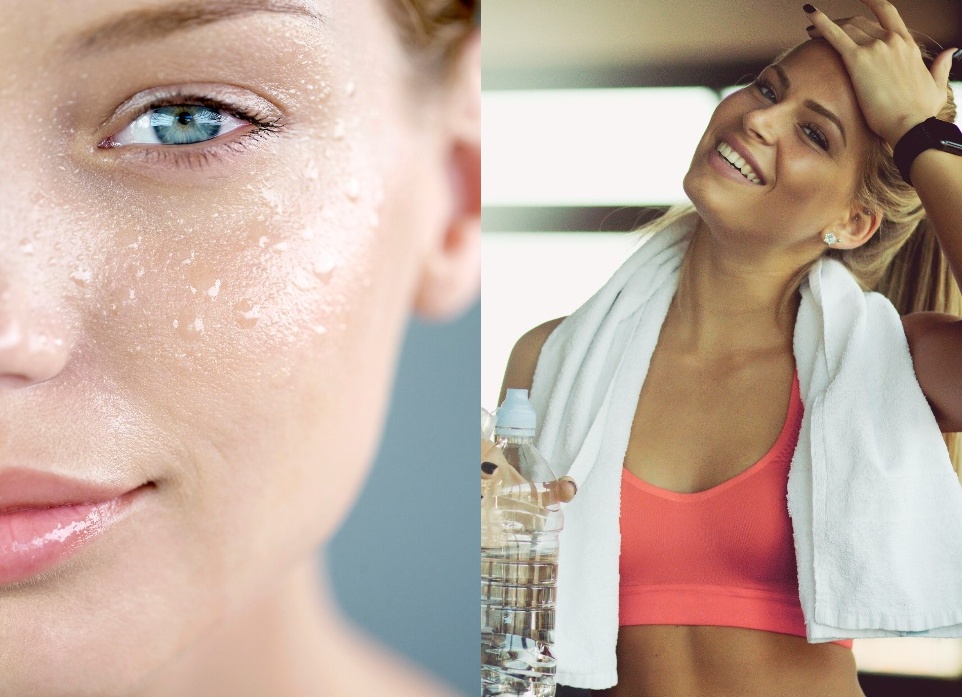 Как ухаживать за кожей лица и тела в спортзале