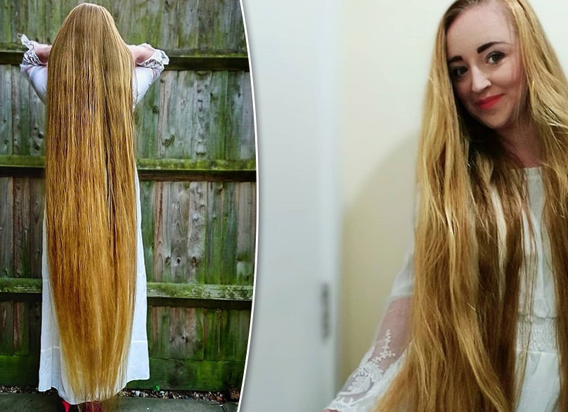 Как выглядит девушка которая не стригла волосы 27 лет